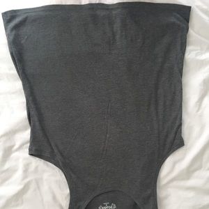 Razor back t shirt, ripped.